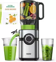 YASHE lėtaeigė sulčiaspaudė 200 W, 1,3 l, 12,7 cm anga ZM1910B