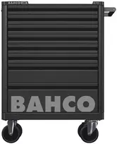 Įrankių vežimėlis Bahco E72, 8 stalčiai, 952x692x510mm, juodas