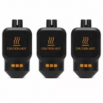 Bambu Lab silikoniniai kaitinimo elemento dangteliai P2S ir X2D serijos 3D spausdintuvams - 3 vnt.