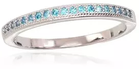 Diamond Sky Jewelry Sidabrinis žiedas su cirkoniais „Belle II“