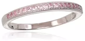 Diamond Sky Jewelry Sidabrinis žiedas su cirkoniais „Belle“