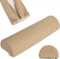 Aveno Life Pusapvalė masažo pagalvėlė Habys Soft Touch 60×18×12 cm, Moco rusvai gelsvas