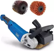 Šlifuoklis Scheppach Renovacinė satininė šlifavimo mašina 1300 W su šepetėlių rinkiniu MRS1300 5903819904 (SCH5903819904)
