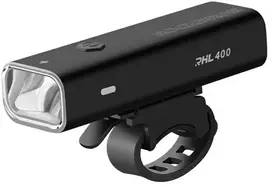Rockbros RHL400 Priekinis dviračio žibintas 400 lm USB-C - Juodas