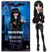 Mattel MONSTER HIGH X WEDNESDAY kolekcinė lėlė Trečiadienė (JNJ91)