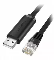 Ugreen Kabelis konsolowy USB do RJ45 Ugreen CM204, 3m (juoda)