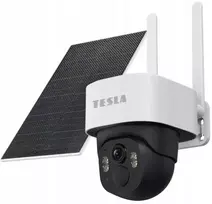 „Tesla TESLA SecureQ SC45 – išorinė IP kamera, skirta SIM kortelei 4G, su saulės baterijos plokšte“