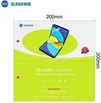 Dėklas SUNSHINE SS-057R+ 360° hidrogelinės plėvelės išmaniesiems telefonams pakuotė 25 vnt.