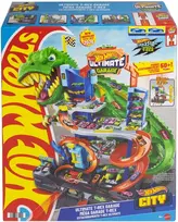 Mattel HOT WHEELS CITY ULTIMATE T. rex garažas (JHL98)