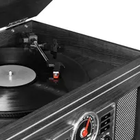 Victrola VTA-200B patefonas, pilkas
