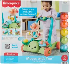 Mattel FISHER-PRICE vėžliuko vaikštynė (JKD63)