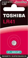 Plastrol Baterija LR41 blisteris 1 vnt.