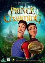 DVD „Žavingasis princas“ (iš „Šreko“ kūrėjų, danų, švedų, norvegų ir suomių kalbomis)