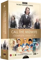 81 KVIESKITE AKUŠERĘ – KOLEKCINĖ DĖŽUTĖ 1–8 SEZONAI – 26 DVD DĖŽUTĖ