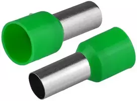 Plastrol Įvorinė izoliuota antgalė laidams 1x16mm2; įvorės ilgis 22,2 mm žalia 20 vnt.