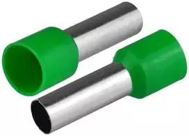 Plastrol Įvorinė izoliuota antgalė laidams 1x16mm2; įvorės ilgis 28,2mm žalia 20 vnt.