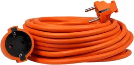 Plastrol Vienalizdis ilgintuvas SCHUKO; IP20; 16A; H05VV-F; 31,5; 15m; ORANŽINĖ; HAND HOME