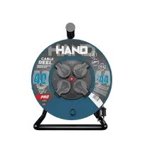 „Hand Pro“ kabelio būgnas, guminis apvyniotas laidas, IP44