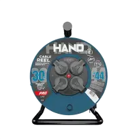 „Hand Pro“ kabelio būgnas, guminis apvyniotas laidas, IP44