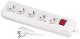 Plastrol Ilgintuvas su penkiaviete kištukinio lizdo jungtimi uni-schuko su jungikliu