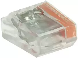 HAND Triguba greitosios jungties mova standiems laidams, 24 A, 0,75–2,5 mm², 450 V AC