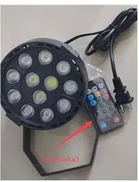 ATL ZD64C Kolorofon RGBW LED su nuotolinio valdymo pulteliu
