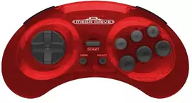 8Bitdo „Retro-Bit“ – „SEGA MD 2.4G Crimson Raudona“