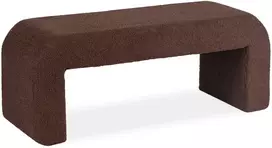 Sofa DELINO RUDAS BUKLĖ MINKŠTAS PUFAS