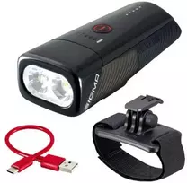 Sigma BUSTER 1100 HL priekinis žibintas juodas