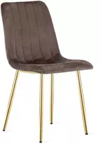 Vidaus kėdė LAVA, tamsiai ruda, 86 cm