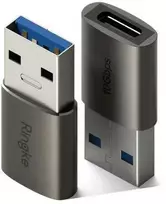 Ringke Converter USB Male To Type-C Female (2pcs) Gunmetal