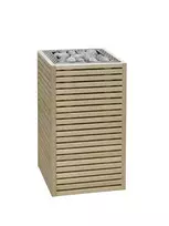 Elektrinė pirties krosnelė - HUUM CORE SS, 10.5 kW, Juodalksnio medienos apdaila