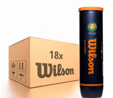 Teniso kamuoliukai Wilson Roland Garros Clay - 18 x 4B