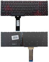 Acer klaviatūra Nitro 5 AN515-54 AN515-55 AN715-51 su apšvietimu