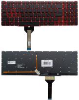 Klaviatūra Acer Nitro AN515-45, AN515-56, AN515-57 su apšvietimu, juoda