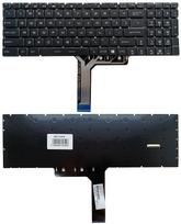Klaviatūra MSI GE63, GE73, GS63, GS73, RGB, US, juoda