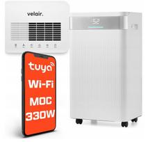 Kondensacinis oro sausintuvas velair lumea x 2068k, 330 w, 20 l/24 val., wi-fi, 50 m²