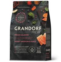 Grandorf Fresh Šviežios lašišos filė su saldžiąja bulve pašaras suaugusiems vidutinių ir didelių veislių šunims 1kg