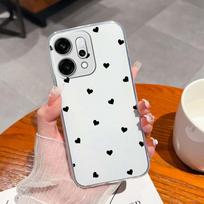 For Oppo Reno14 Pro Realme C71 C75 C75x Ultra Thin Clear Phone Case Cute Panda Pattern Dustproof Protection Soft Transparent Back Cover For Oppo Shell Oppo Reno14 5G white