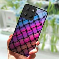 For Motorola G15 Case Tempered Glass Phone Case For Moto G15 MotoG15 Anti Fall Protection Luxury Back Cover G 15 Shell Coque Motorola Moto G15 purple