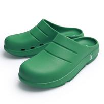 Bofu Bird Slip-on Anti-slip Chef Safety Clogs 41 žalia