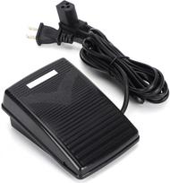 Elektroninis pėdos valdiklis siuvimo mašinai Pėdos valdymo pedalas Kompaktiškas pėdos pedalas Sukurtas 974 mašinai Elektroninis pėdos valdiklis US black