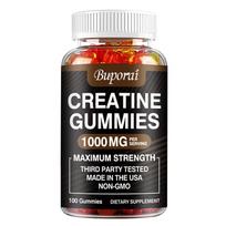 Creatine monohydrate gummies, energy and endurance support, sugar-free, suitable for both men and women. 100*1