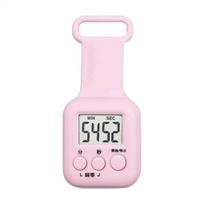 ABS Cartoon Timer Mini Size Student Timer Cute Kid Time Reminder  Kids Study Timing rožinė