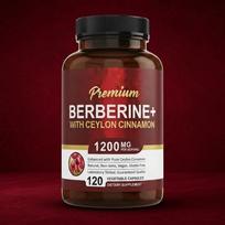 Kasdienis Berberinas+ su Ceilono cinamonu (1200 mg) | 120 daržovių kapsulių 1pack