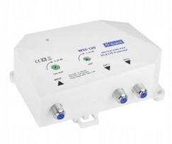 Antenos stiprintuvas Telmor WSS-120, DVB-T2, UHF/VHF, 2 išėjimai, LTE/5G filtras, +F