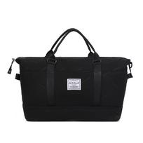 Fashionable and Casual Portable Portable Travel Bag Dry and Wet Separation Sports Fitness Yoga Bag Can Be Used To Pull Rod and Shoe Bin pilka spalva