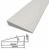 Carpet To Tile Rise Threshold Ramps Self Adhesive 60cm Floor Transition Strip Waterproof Wear-resistant Wheelchairs Ramps gray