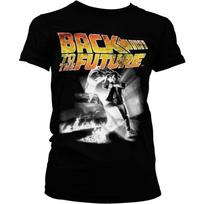 Back to the Future Officially Licensed Poster Women T-Shirt S įvairiaspalvis