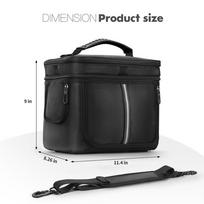 Portable Travel Case Power Station Storage Bag Waterproof Protective Storage Case for BLUETTI Solar Generator EB3A 268Wh LiFePO4 juoda